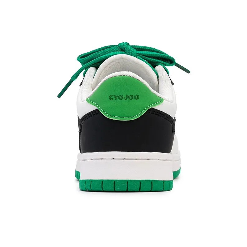 CVOJOO Low Top Skateboard Shoes Unisex Emerald-3