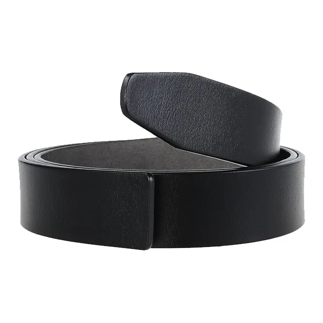 CARTELO Cow Split Leather Belts Men's Width 3.5cm Gift Box Set-1