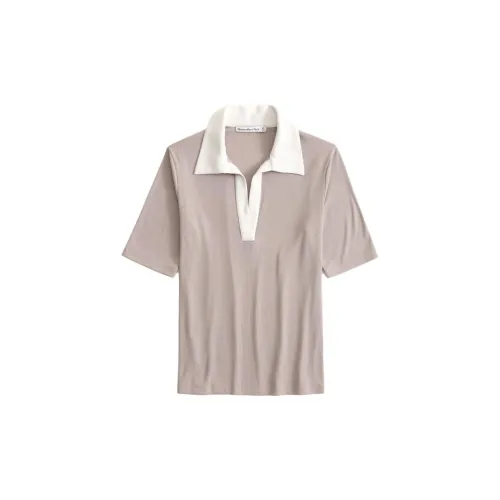 Abercrombie＆Fitch Polo Shirts Women's Brown