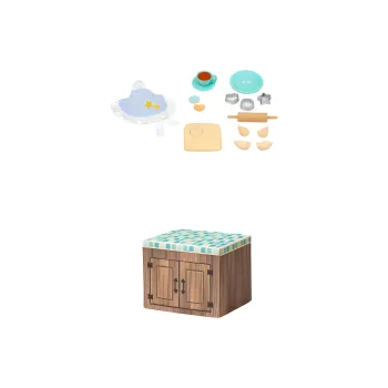 SHOUWU Cu Poche Accessories Cookie Set Chibi Figures