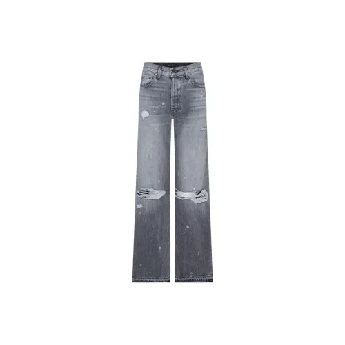 AMIRI Jeans Women's Light Gray