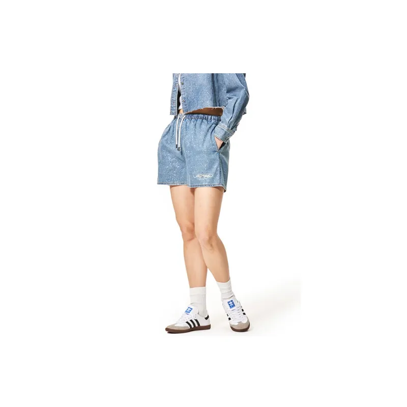 Ed Hardy SS24 Denim Shorts Women's Indigo-4
