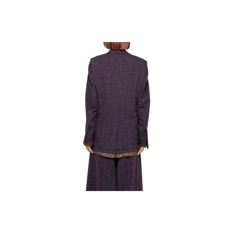 Maison Mihara Yasuhiro Jackets Women's Purple-3