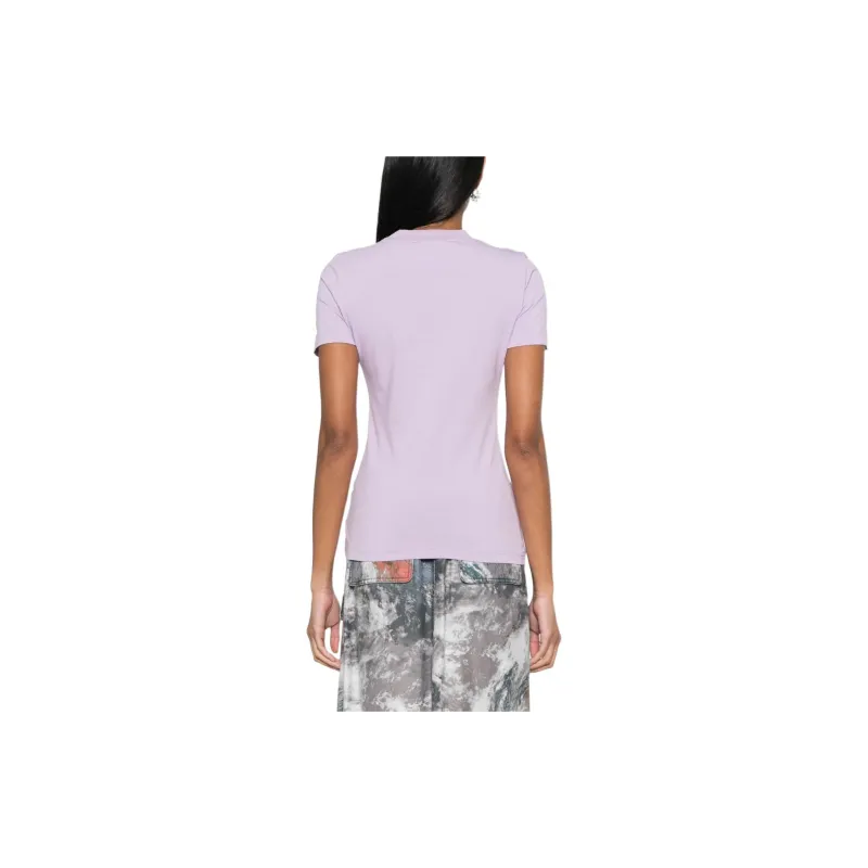VERSACE JEANS COUTURE SS24 T Shirt Women's Lavender Purple-2