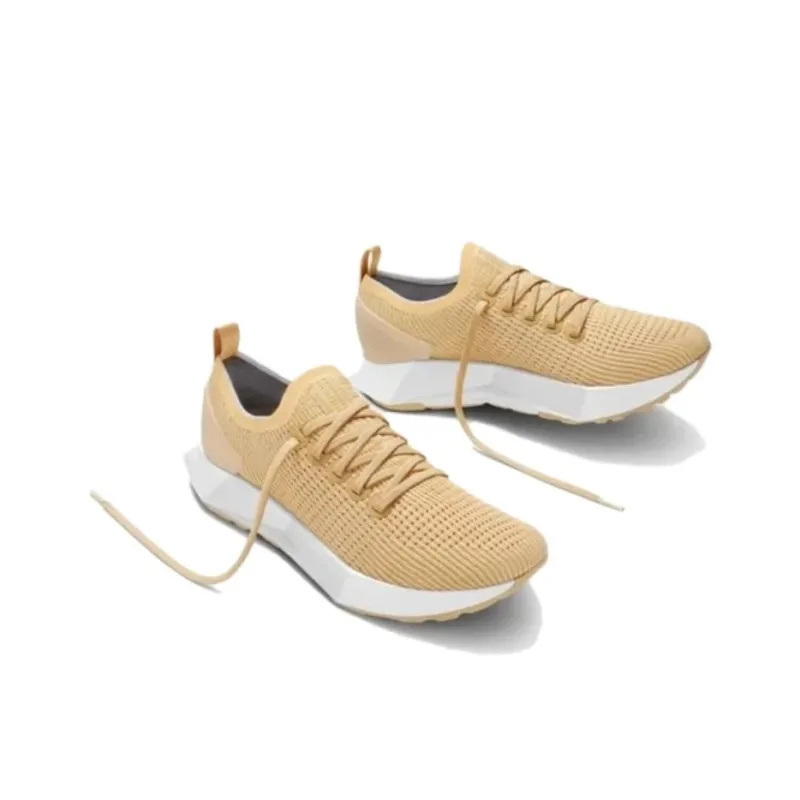 Allbirds Tree Flyer Cushioned Slip-Resistant Low-Top Running Shoes Women's Light Beige White-2