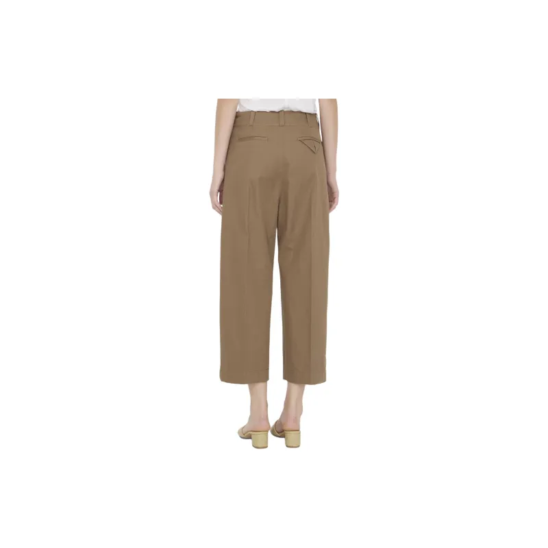 Bottega Veneta Cropped Tailored Trousers-2