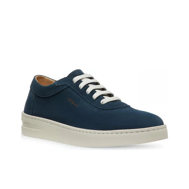 Stuart Weitzman/SW Hamptons Low-Top Skateboard Shoes Men's Marine Blue-2