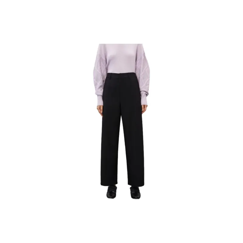 ELLE Casual Pants Women's Black-1