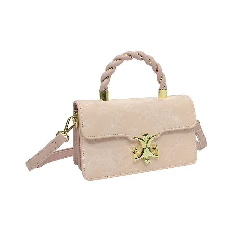 MACK JODAER Synthetic Leather Handbag Women's Peach Blossom-2