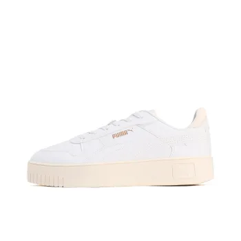 PUMA Carina Slip Resistant Low Top Skateboard Shoes Women's White