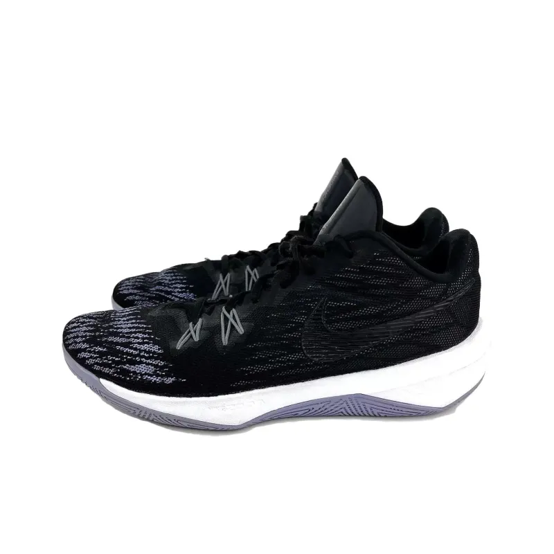 Nike Zoom Evidence Abrasion Resistant Low Top Basketball Shoes Unisex Black-2