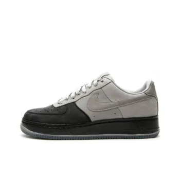 Nike Air Force 1 Anti Slip Wear Resistant Low Top Skateboard Shoes Men's Black Gray Color