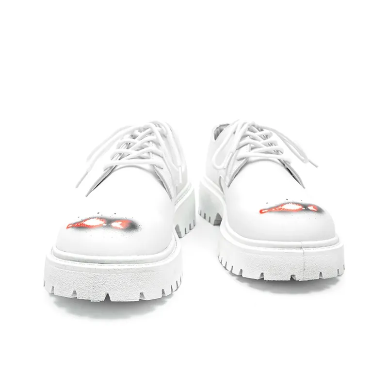 Wooden Rabbit Height Increasing Abrasion Resistant Lightweight Slip Resistant Low Top Casual Shoes Unisex-14