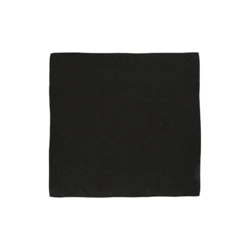 VERSACE Silk Silk Scarves Men's Black
