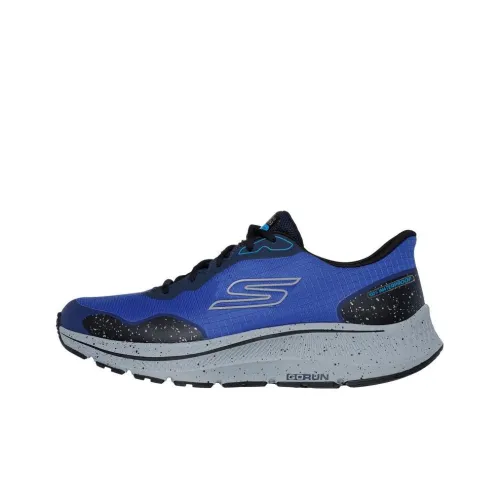 Skechers Go Run Consistent 2.0 Anti-Slip Wear-Resistant Low-Top Running Shoes Men's Blue