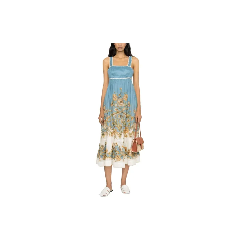 Zimmermann Sleeveless Dresses Women's Blue-1