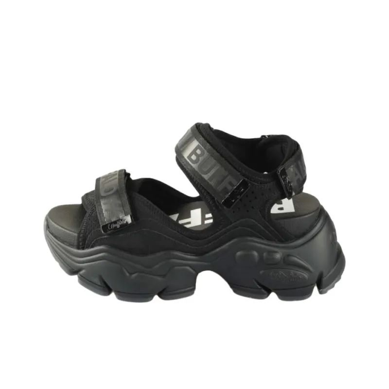 Buffalo Beach Sandals Men's Black-0