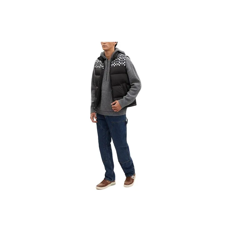 COACH SS24 Down Jacket Men's Black-1