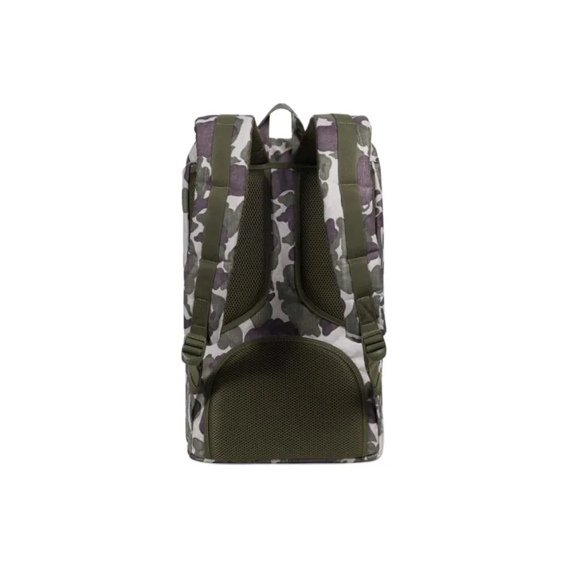 Herschel Polyester Laptop Bag Backpack Little America Large Size Unisex Frog Mania-3