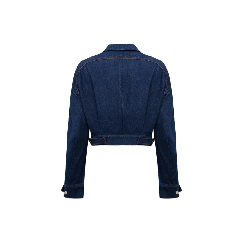 Lost In Echo Cropped Coats Women's-3