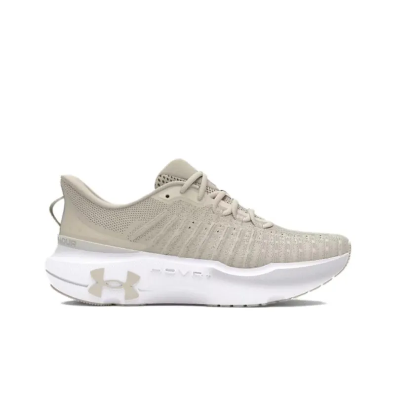Under Armour Infinite Elite Anti Slip Wear Resistant Low Top Casual Running Shoes Men's Beige-1