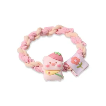 GIRATI Fabric Resin Hair Tie Women's
