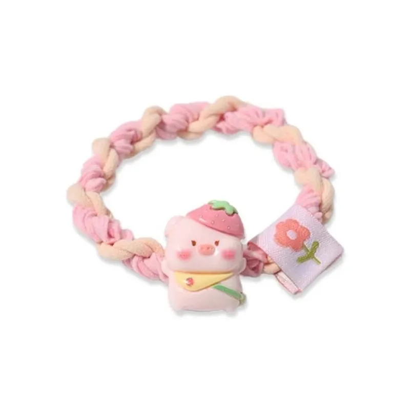 GIRATI Fabric Resin Hair Tie Women's-0