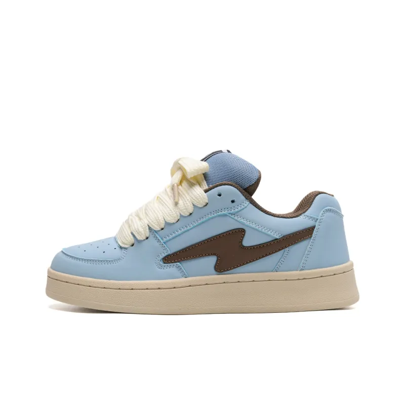 OAOQ Height Increasing Wear-Resistant Lightweight Breathable Slip-Resistant Low-Top Skateboard Shoes Unisex Box-19