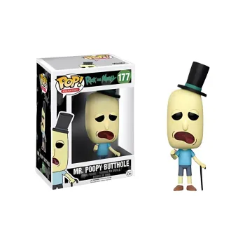 Funko POP! Collection Animation Rick And Morty Mr. Poop Hole Chibi Figures