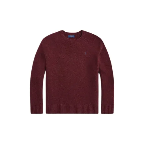 Polo Ralph Lauren Sweaters Men Burgundy