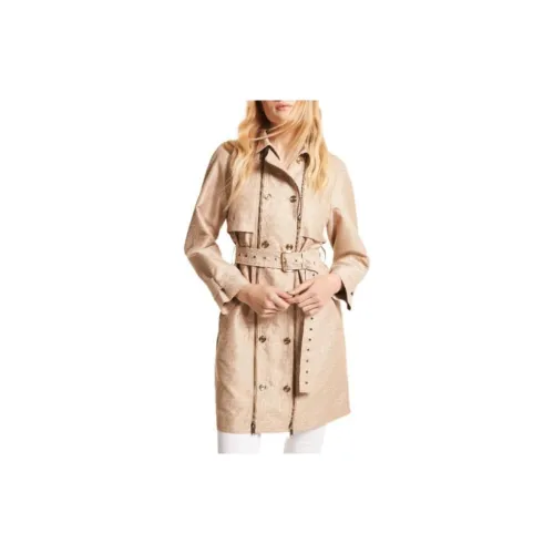 MICHAEL KORS Trench Coats Women's Khaki