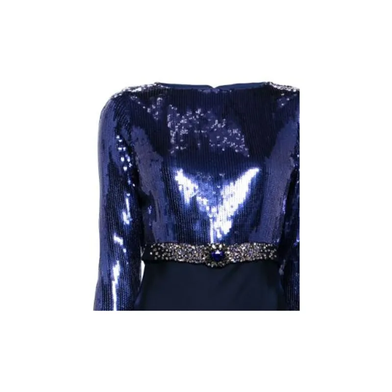 Sachin & Babi Christabel Sequined Gown-4