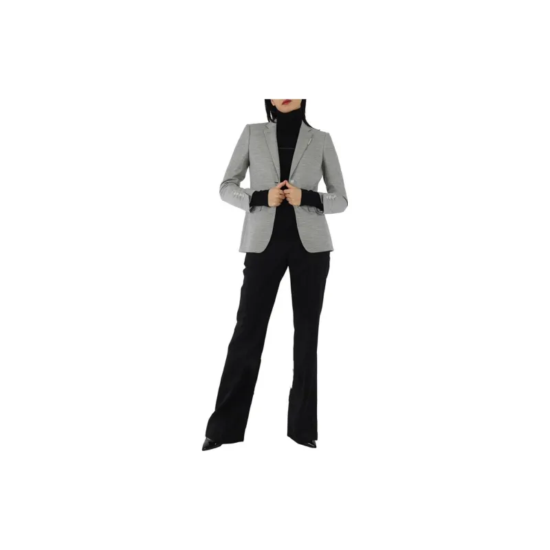 Burberry Business Suits Women's Light Gray-5
