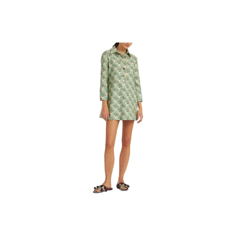 La DOUBLEJ. Artemis Fans jacquard Minidress-2