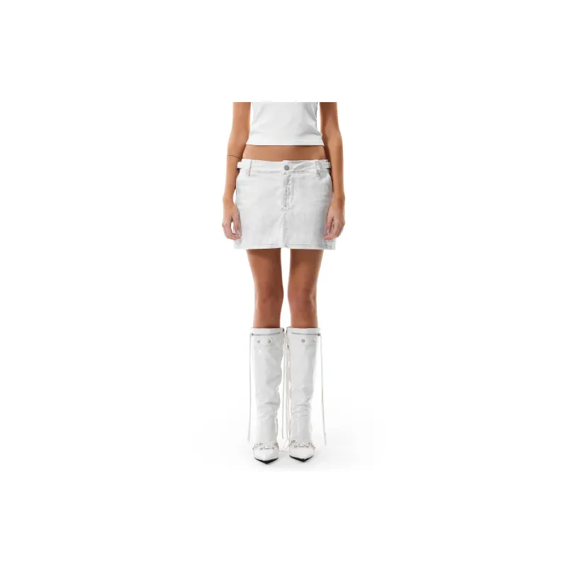 FDR Cargo Short Skirts Women's White-3