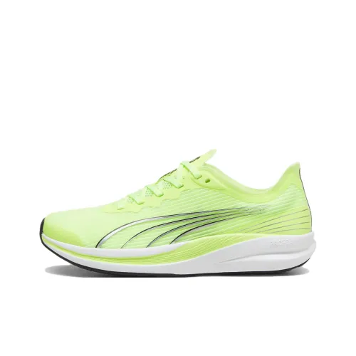 PUMA Running Shoes Unisex Low-Top Carbon Apple - PUMA White - PUMA Silver - PUMA Black