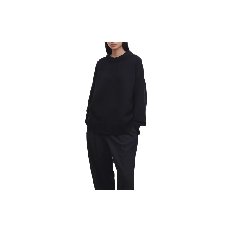 THE ROW Puff Sleeved Crewneck Jumper-2
