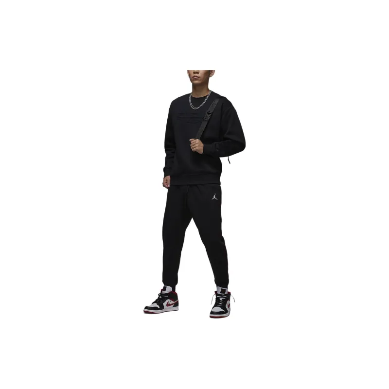 Jordan MVP Sweatshirt Men's Black/Sail White-3