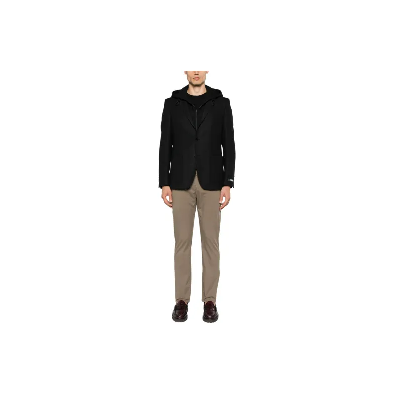 KARL LAGERFELD / Karl Lagerfeld Jeans Hooded Single-breasted Blazer-1