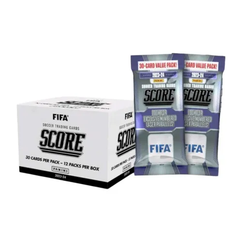 PANINI 2023 24 Score FIFA Collection Star Card Fat Pack Sports Cards Whole Box