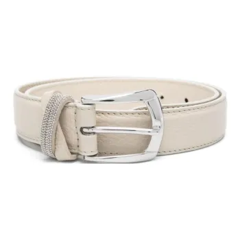 PESERICO Punto Luce-trim Leather Belt