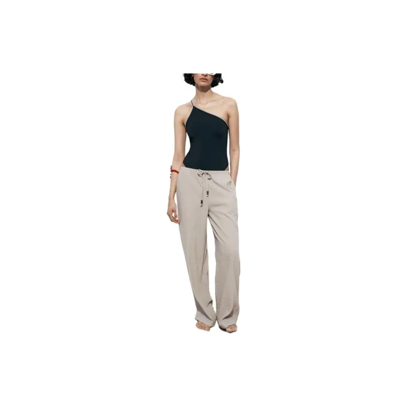 ZARA Casual Pants Women's Sand-2