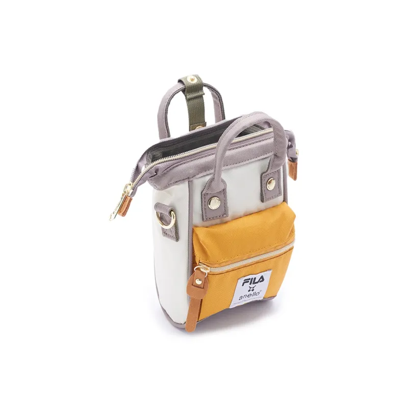 FILA Anello Collaboration Polyester Handbag Shoulder Bag Crossbody Bag Regular Unisex Yellow-1