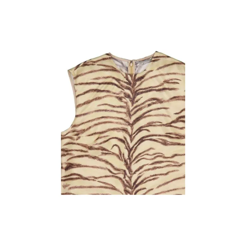 Stella McCartney Tiger print Silk Top-2