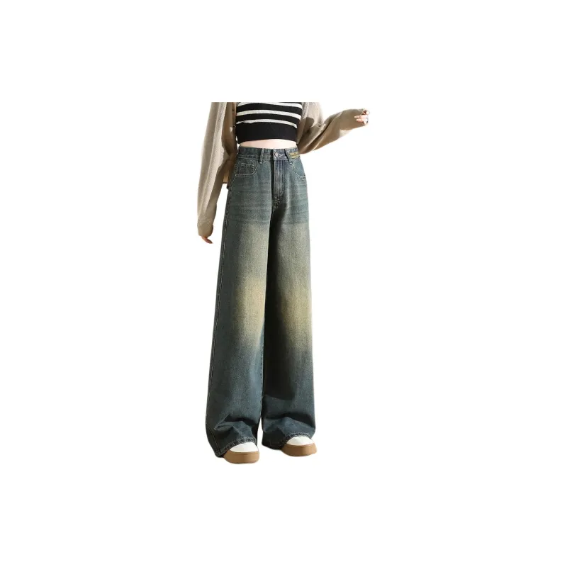 DEBRAND Jeans Women's Nostalgic Blue-11