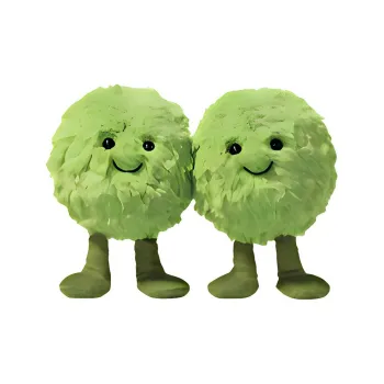JELLYCAT Interesting Food AMUSEABLES DOT PEGGY MUSHY PEAS Pea Puree Dolls Plush Doll Small Size Tall