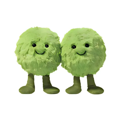 JELLYCAT Interesting Food AMUSEABLES DOT PEGGY MUSHY PEAS Pea Puree Dolls Plush Doll Small Size Tall