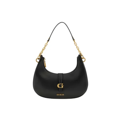GUESS Polyurethane Handbag Shoulder Bag Women's Black