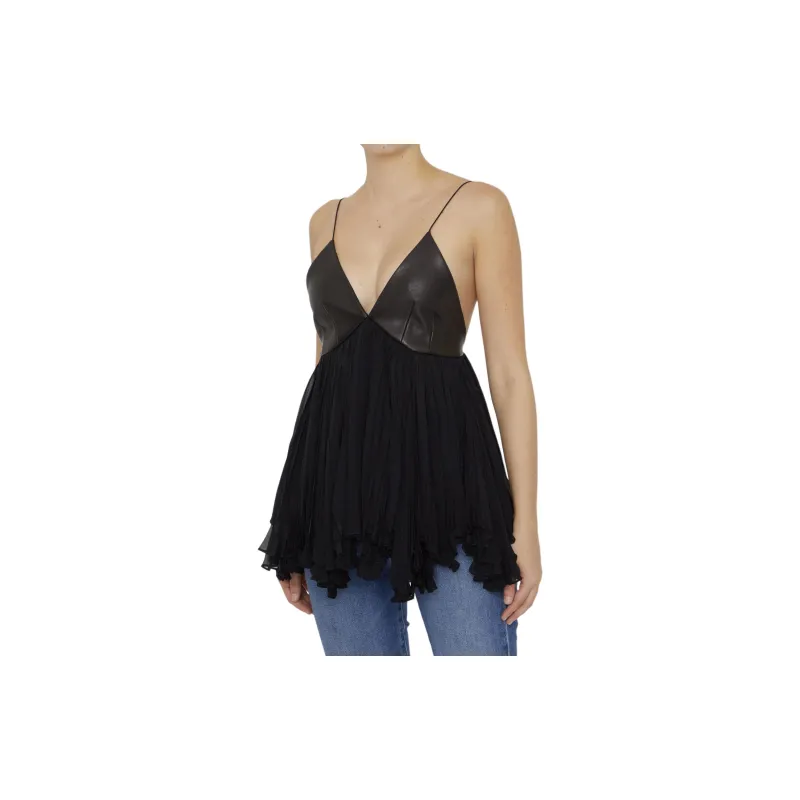 KHAITE Anita Top 'Black'-2
