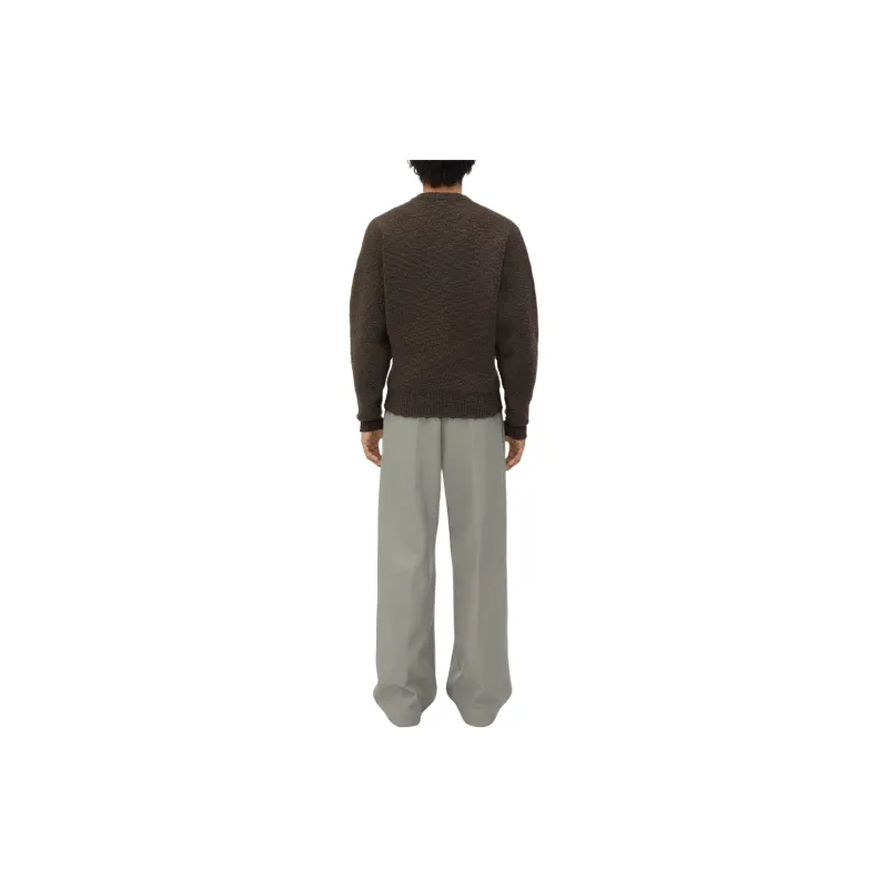 Bottega Veneta FW24 Sweater Men's Dark Olive Green-2